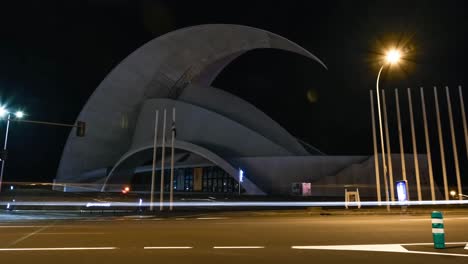 Auditorium-of-Santa-Cruz-de-Tenerife-at-night
