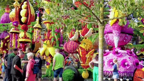 colourful-festival-day-at-Bloemencorso-flower-parade-in-Valkenswaard
