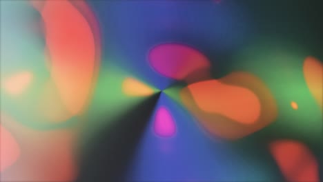 Colorful-Spheres,-Out-of-Focus,-Circles,-Morphing-Shape,-VJ-Loop,-Party-Soothing-Visuals