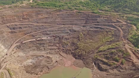 Aerial-View-of-Siana-Gold-and-Silver-Mine-in-Mainit,-Philippines