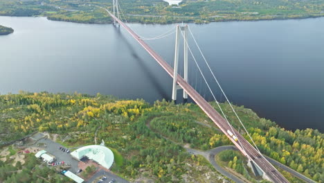 Impressive-Structure-Of-Hogakustenbron-Bridge-In-Sweden