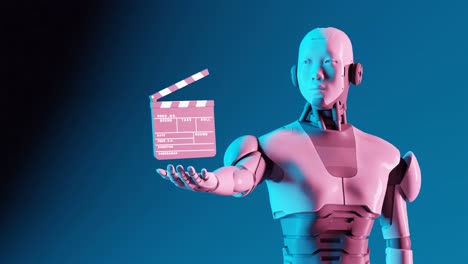 Lights,-camera,-action-as-virtual-assistant-introduces-clapperboard
