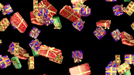 Presenta-Regalos-Bucle-Bucle-De-Navidad-Azulejo-Remolino-Con-Alfa