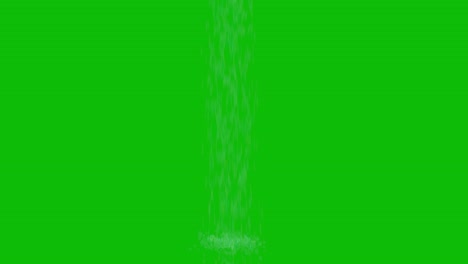 Visual-effects,-VFX,-water-pouring-and-colliding-on-green-screen-3D-animation