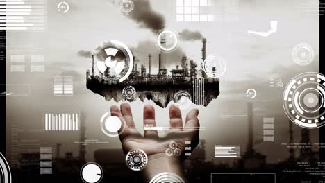 Zukünftige-Fabrikanlage-Und-Innovatives-Energiewirtschaftskonzept