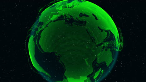 Die-Digitale-3D-Erde-Zeigt-Das-Konzept-Eines-Globalen-Netzwerks.