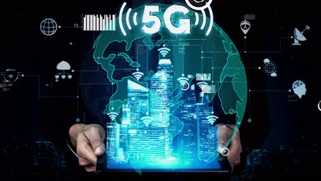 5G-Communication-Technology-of-Internet-Network-conceptual
