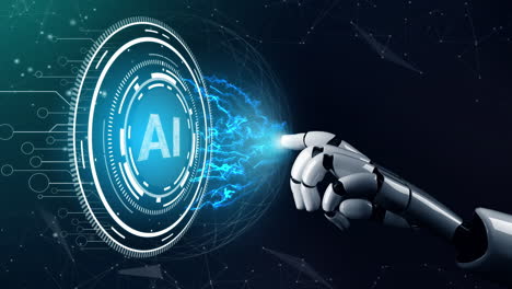 Futuristic-robot-artificial-intelligence-revolutionary-AI-technology-concept