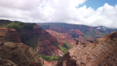 Gimbal-Weitschwenk-Mit-Blick-Auf-Den-Farbenfrohen-Waimea-Canyon-Auf-Der-Insel-Kaua&#39;i,-Hawaii