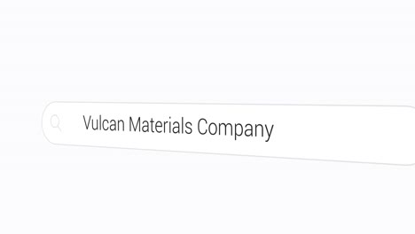 Typing-Vulcan-Materials-Company-on-the-Search-Engine