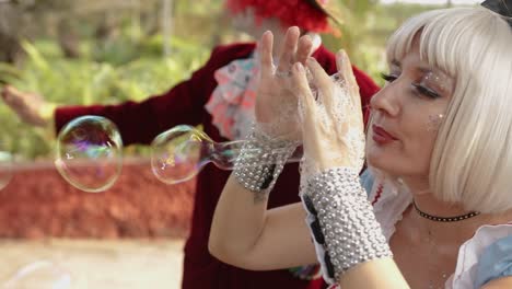 snowwhite-bubble-blower-performing-for-the-camera-9