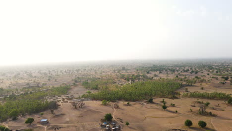 Luftbild-Waldvideo-In-Burkina-Faso,-Afrika
