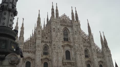 Tourist-attraction-experience-climbing-steps-to-roof-of-Milan-Cathedral-as-Seen-from-Piazza-del-Duomo