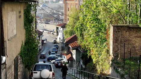 SARAJEVO:-Baščaršija's-narrow-alleys-whisper-cultural-secrets,-offering-a-glimpse-into-Sarajevo's-storied-heritage