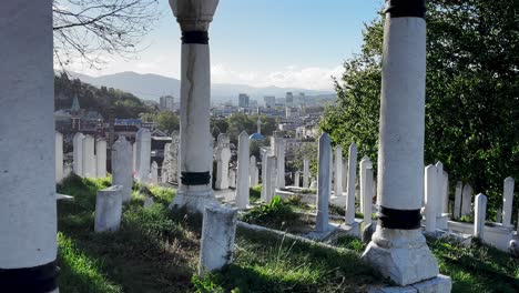 SARAJEVO:-Embark-on-serene-cemetery-walks,-discovering-stories-etched-in-stone,-a-solemn-tribute-to-Sarajevo's-rich-cultural-heritage