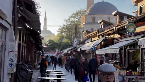 SARAJEVO:-Step-into-Baščaršija's-charm,-where-artisans-and-mosques-echo-Sarajevo's-centuries-old-cultural-legacy