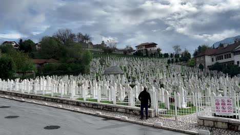 SARAJEVO:-Cemetery-walks-weave-a-tapestry-of-stories,-connecting-Sarajevo's-present-to-its-profound-cultural-heritage