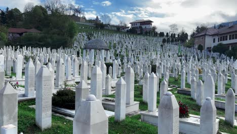 SARAJEVO:-Cemetery-walks-breathe-life-into-Sarajevo's-history,-honoring-its-cultural-heritage