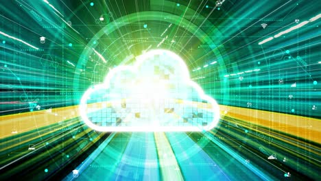 Cloud-Computer-Und-Online-Datenspeicherung-Mit-Stillschweigender-Intelligenter-Sharing-Software
