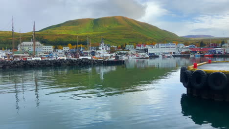 Arriving-at-Húsavik-picturesque-port
