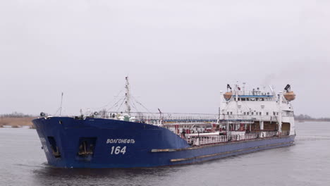 Oil-tanker-sails-on-the-Volga-river