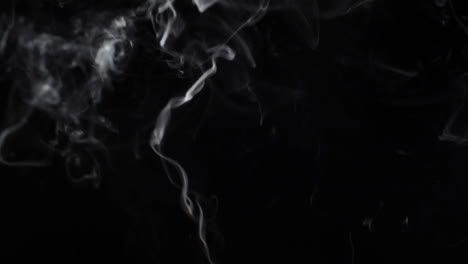Smoke-on-black-background