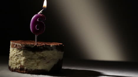 Candle-six-in-tiramisu-cake