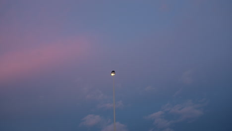 Lamppost-against-the-sky