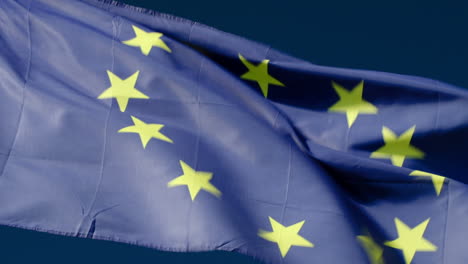 Fluttering-flag-of-European-Union