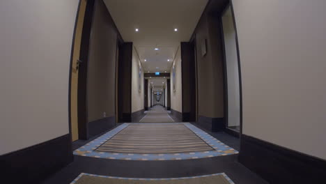 Moving-Forward-the-Long-Passageway-in-Hotel