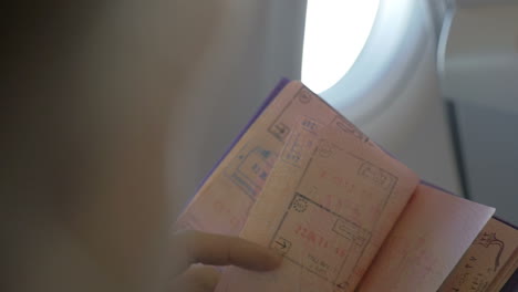 Turning-Pages-of-a-Travel-Passport