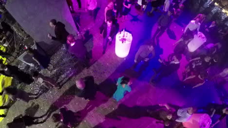 Enjoyable-party-in-the-club-aerial-view