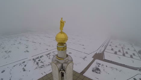 Belfry-in-Prokhorovka-Kursk-Salient-Aerial-view