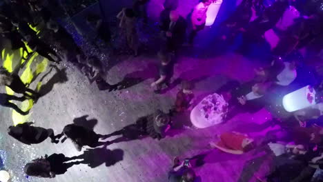 Night-out-in-the-club-aerial-view