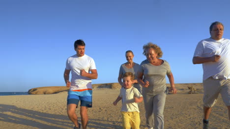 Big-family-jogging-on-the-coast