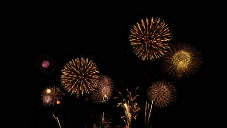 Feuerwerk-Feiern-(Stock-Footage)