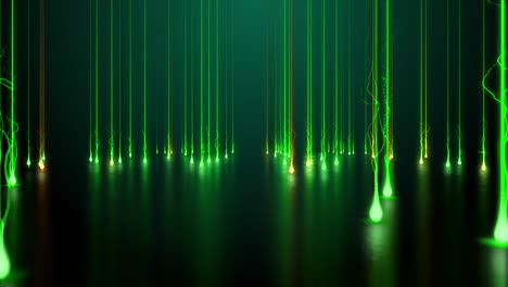 Grüner-Laserhintergrund