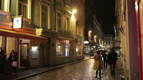 Nachtleben-In-Der-Altstadt-Von-Riga