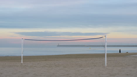 Empty-beach-volleyball-court
