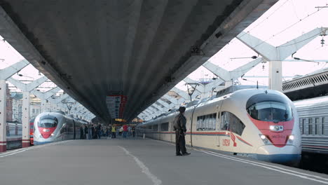 High-speed-train-Sapsan-departs-from-the-railway-station