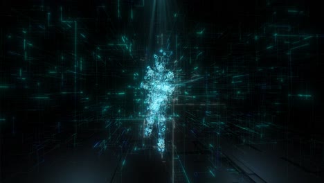Futuristic-Cyber-Dancer-Animation