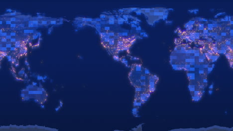 Mapa-Mundial-Digital-En-Bucle
