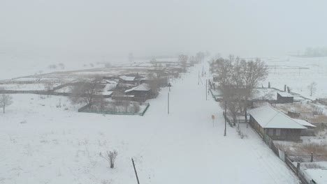 Winter-Im-Russischen-Dorf
