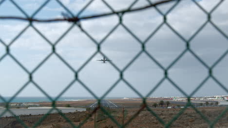 View-of-the-airport-through-the-fence