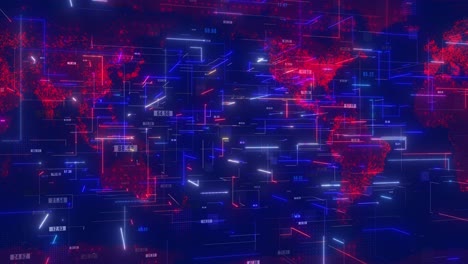 CG-Animation-Der-Roten-Weltkarte