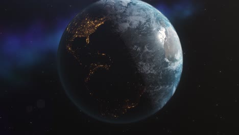 CG-Animation-Der-Rotierenden-Erde