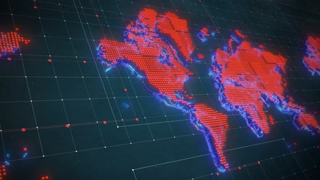 Modern-4k-CG-World-Map-Animation