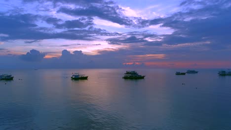 Sonnenuntergang-über-Dem-Meer