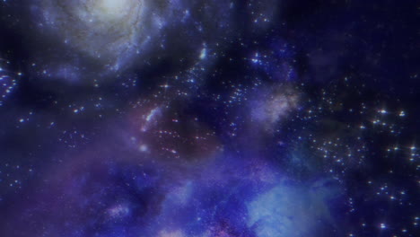 Atemberaubende-4K-CG-Weltraumgalaxie