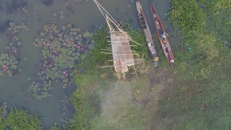 Aerial-View-of-Fishing-House